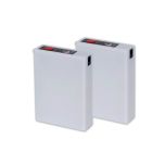 welltravel Zweit-Akku weiss (2er-Set) 3.7 V / 2200 MAH zu Beheizbare Sportsocken (226390)