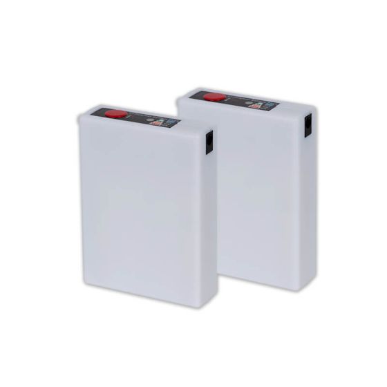 welltravel Zweit-Akku weiss (2er-Set) 3.7 V / 2200 MAH zu Beheizbare Sportsocken (226390)