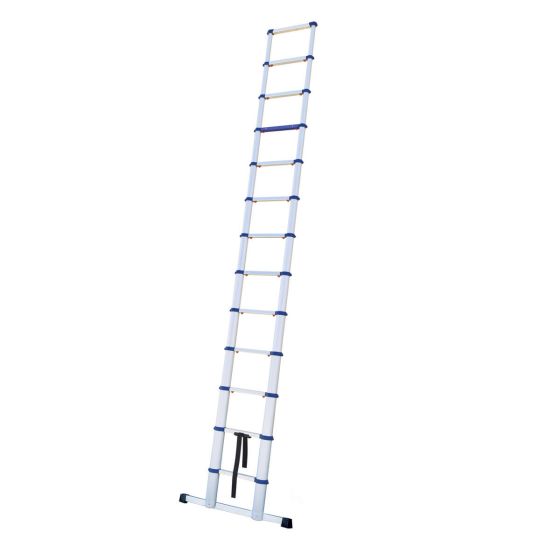 TEDURA Teleskopleiter blau