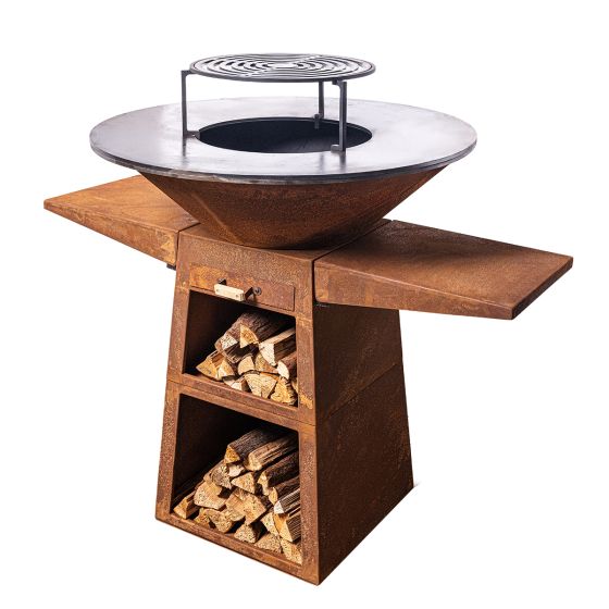 TEDURA Feuerschalen-Grill