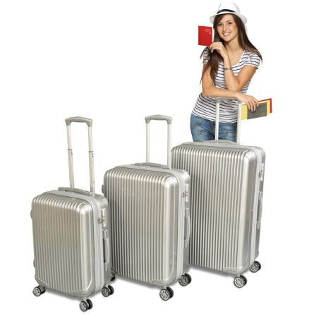 welltravel Reisekoffer DELUXE (3er-Set)