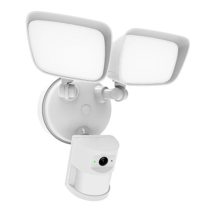 wellcraft Überwachungskamera mit Flutlicht