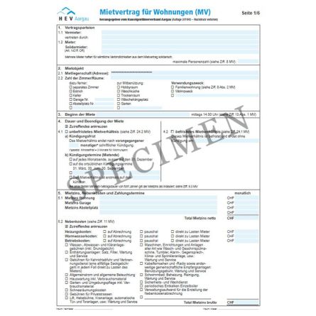 Mietvertrag für Wohnungen (Kanton Aargau)