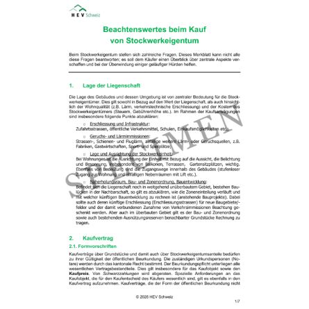 Beachtenswertes beim Kauf von Stockwerkeigentum