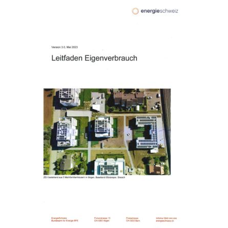 Leitfaden Eigenverbrauch