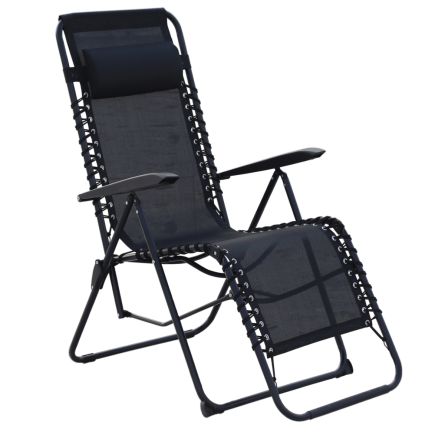 Relax-Sessel schwarz